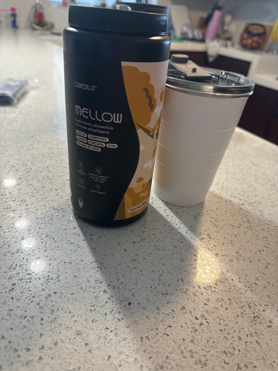 Customer photo review of Mellow - Menos estrés menos ansiedad ☕️
