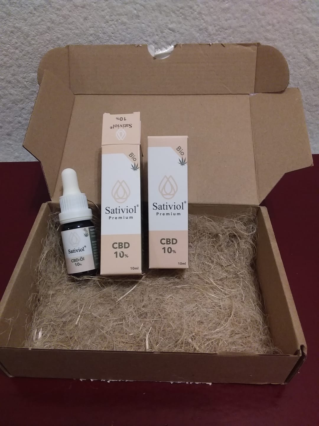 Customer photo review of Sativiol® CBD-Öl 10% Vollspektrum