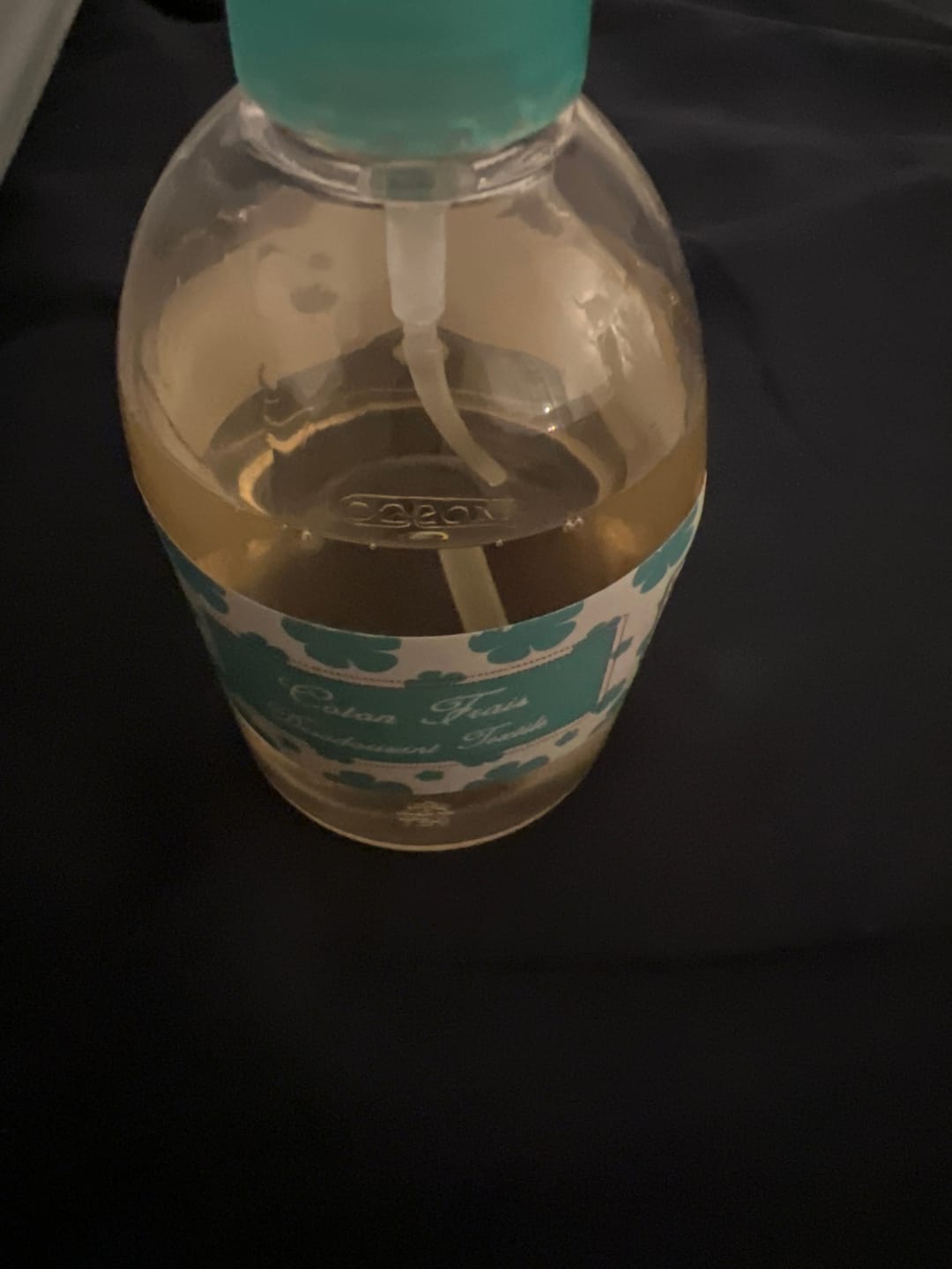 Customer photo review of Désodorisant textile Coton Frais 250 ML – Mosco Paris
