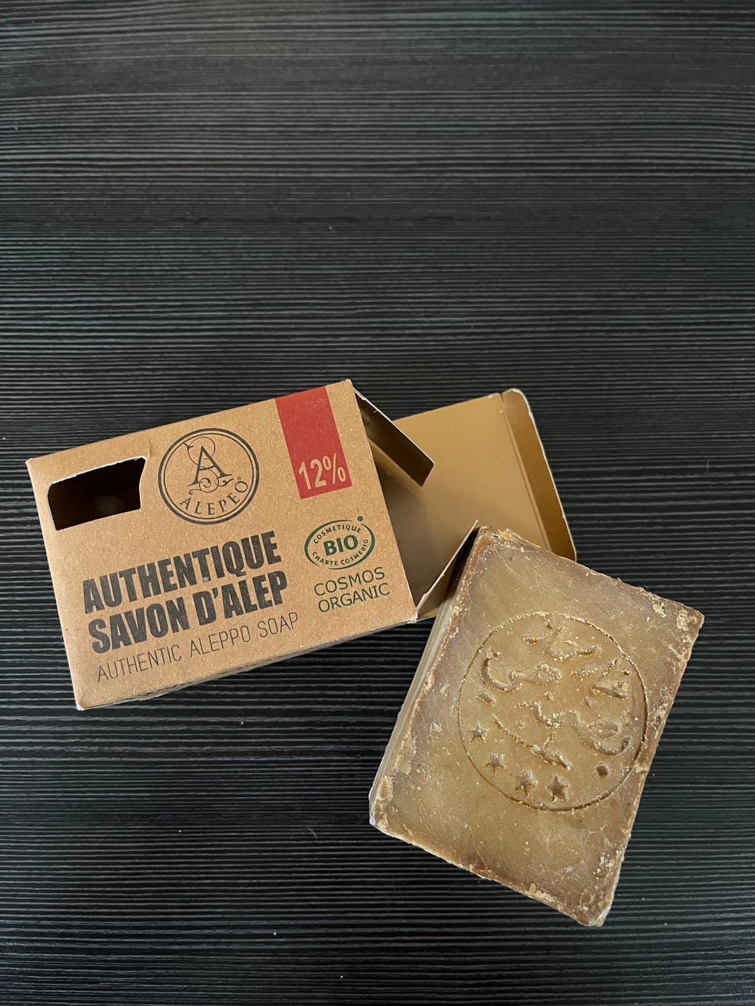 Customer photo review of Traditional Aleppo Soap 12% (200g)