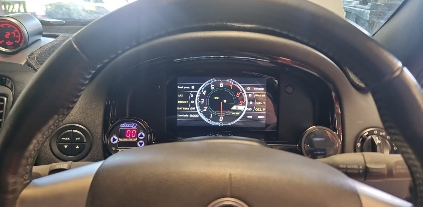 Customer photo review of PowerTune Digital Dash V5 (optional GPS)