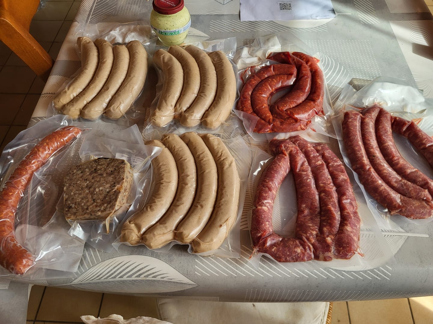 Customer photo review of Merguez de Sanglier par 4 (100g/pièce - 400g/colis)