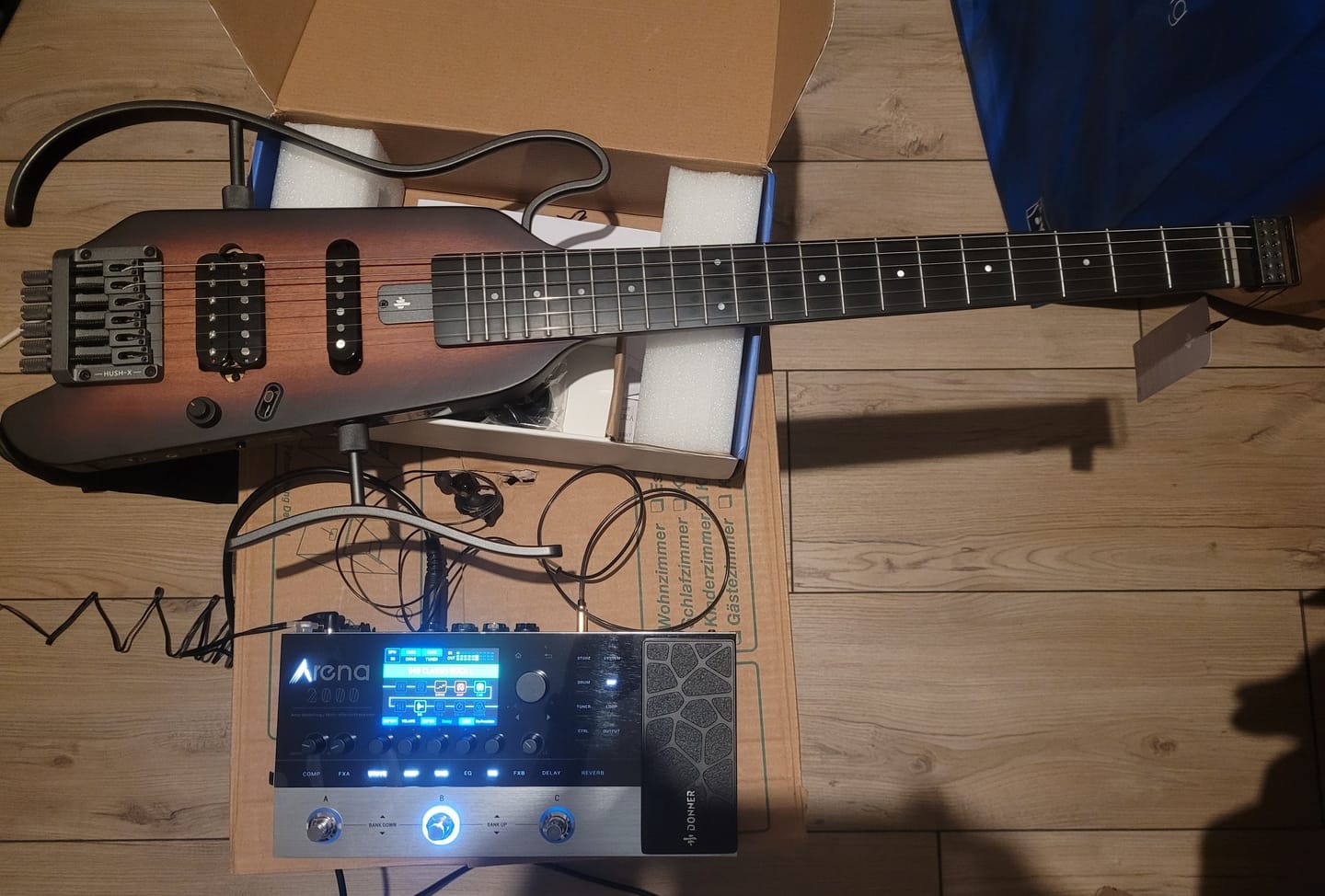 Customer photo review of Donner Arena 2000 Pédale Multi-Effets