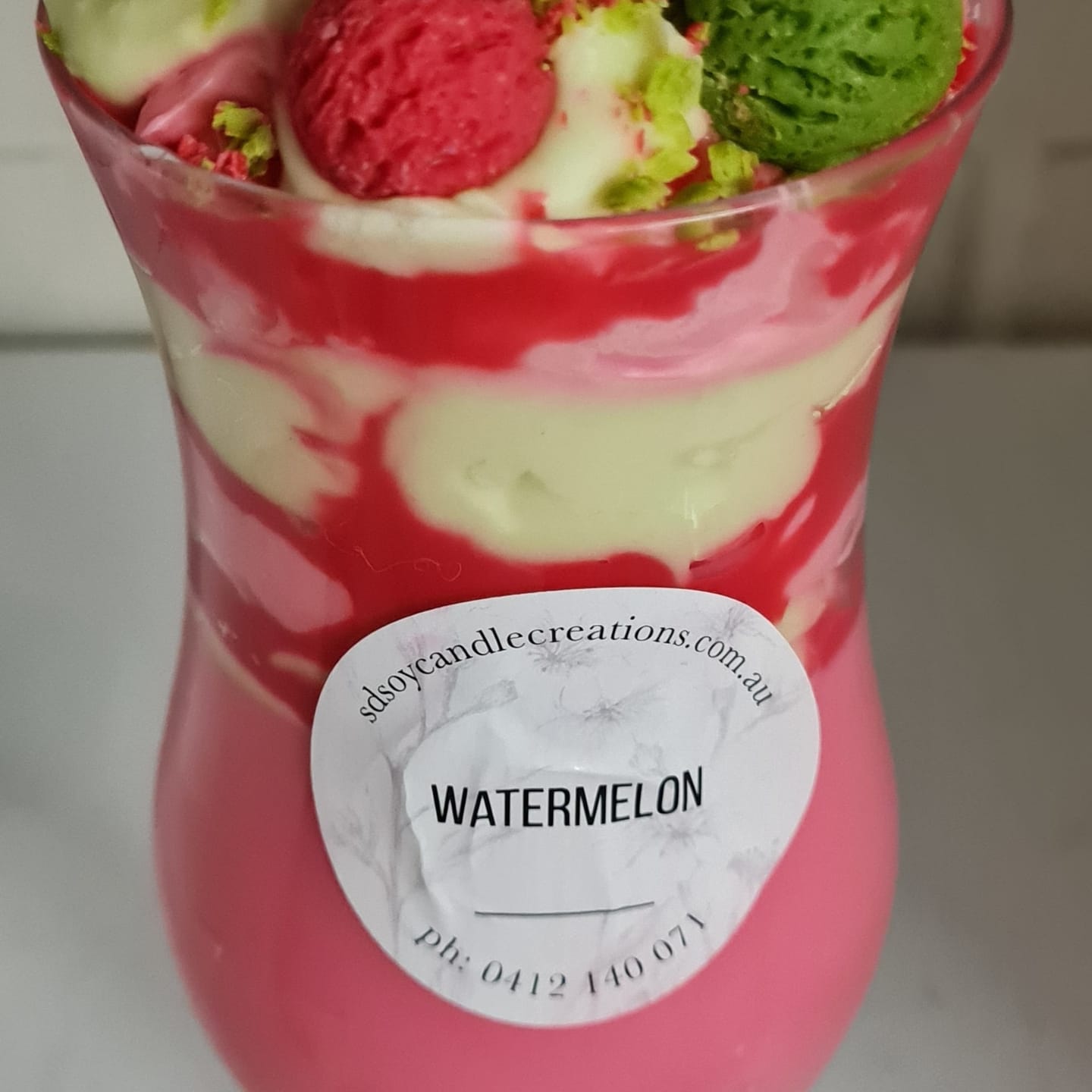 Customer photo review of Simply 100% Soy Wax