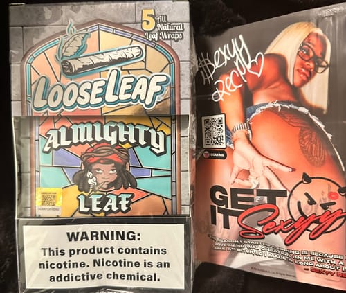 Customer photo review of Chief Keef “Almighty Leaf” LooseLeaf 5-Pack Wraps (40 Count)