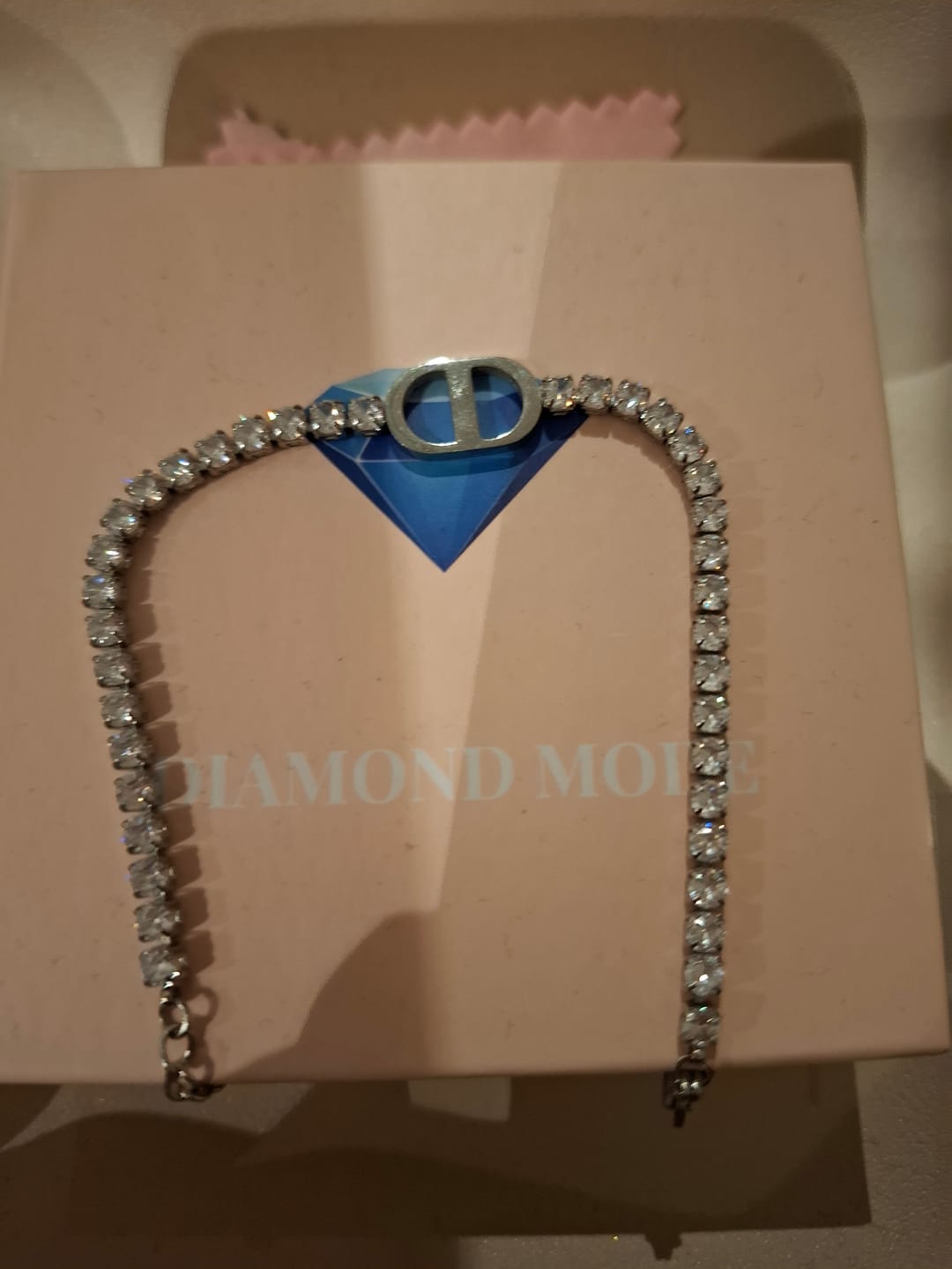 Customer photo review of Tennis Prestige Armband | 18K vergoldet