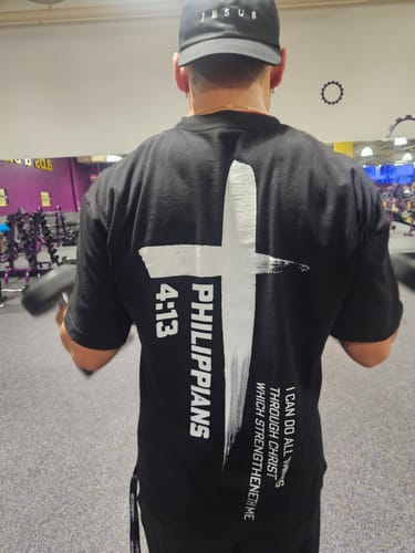 Customer photo review of Jesus Dad Hat