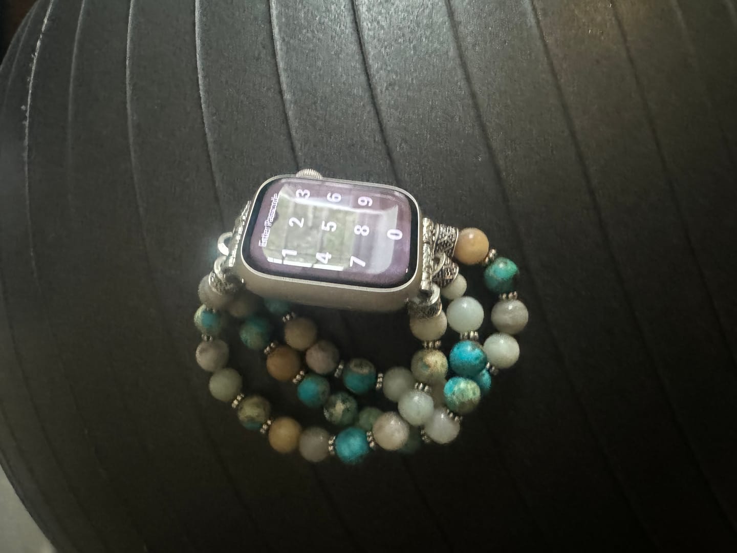 Customer photo review of Amazon Blue Ocean Stretch Watch Strap