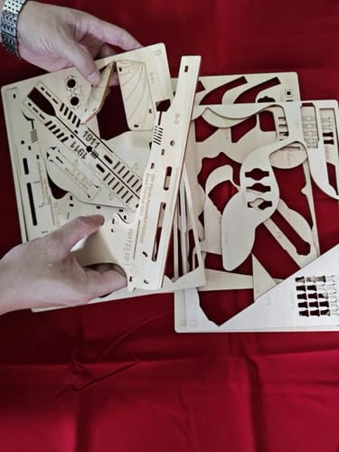 Customer photo review of M1911 3D Wooden Puzzle