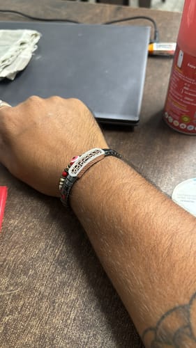 Customer photo review of Classic Luxe Charm Ceramic Bracelet