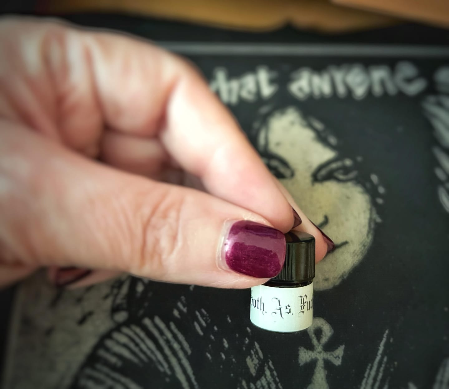 Customer photo review of Goth as Fuck