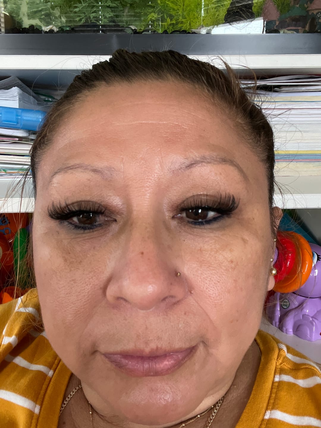 Customer photo review of Pegamento de Pestañas Ultra-Resistente✨Tiktok Viral✨