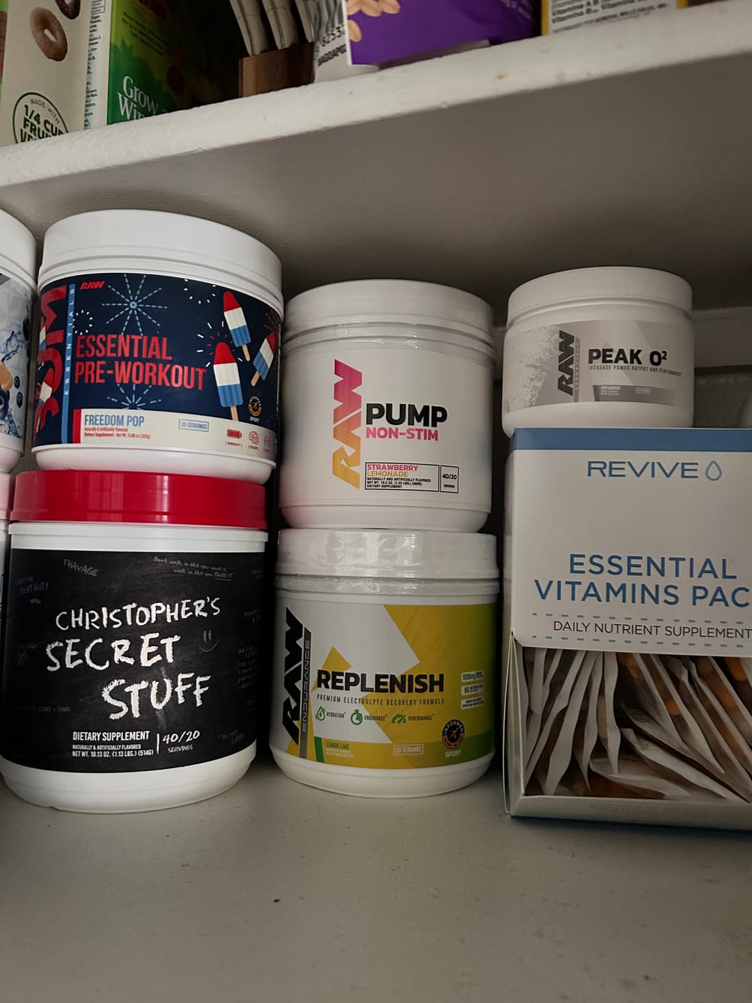Customer photo review of Essential Vitamins Pack