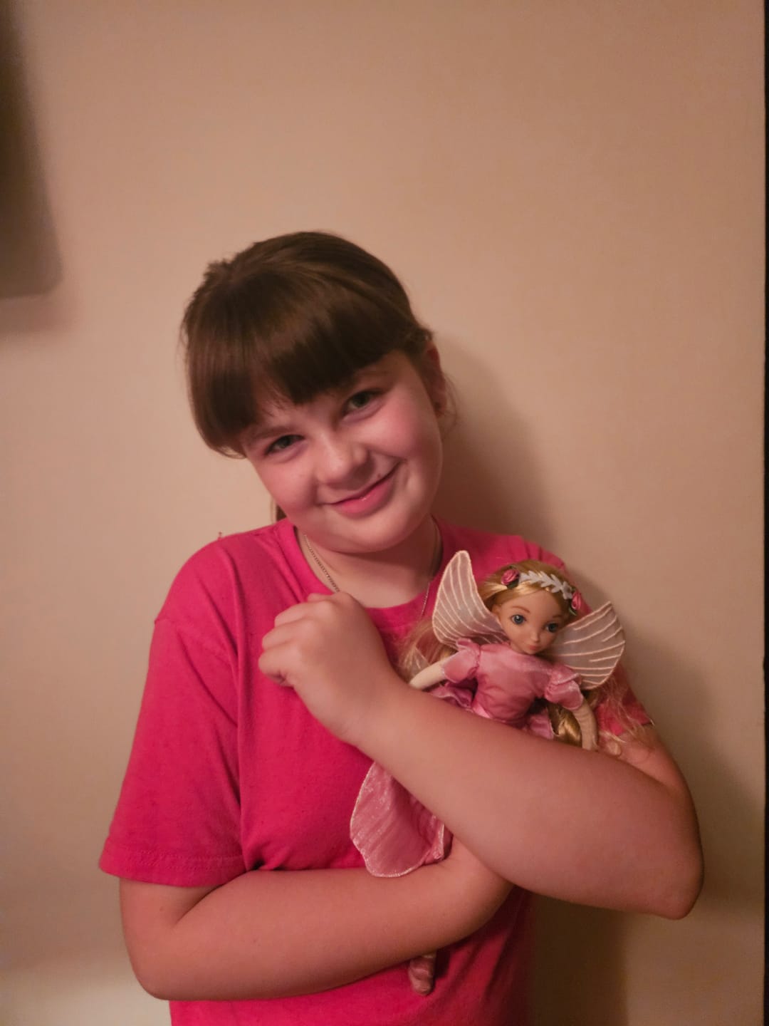 Customer photo review of My Forever Tooth Fairy Gift Set - Includes Storybook, Tooth Fairy Doll, Tooth Tote & Light Up Dis'Play' Case