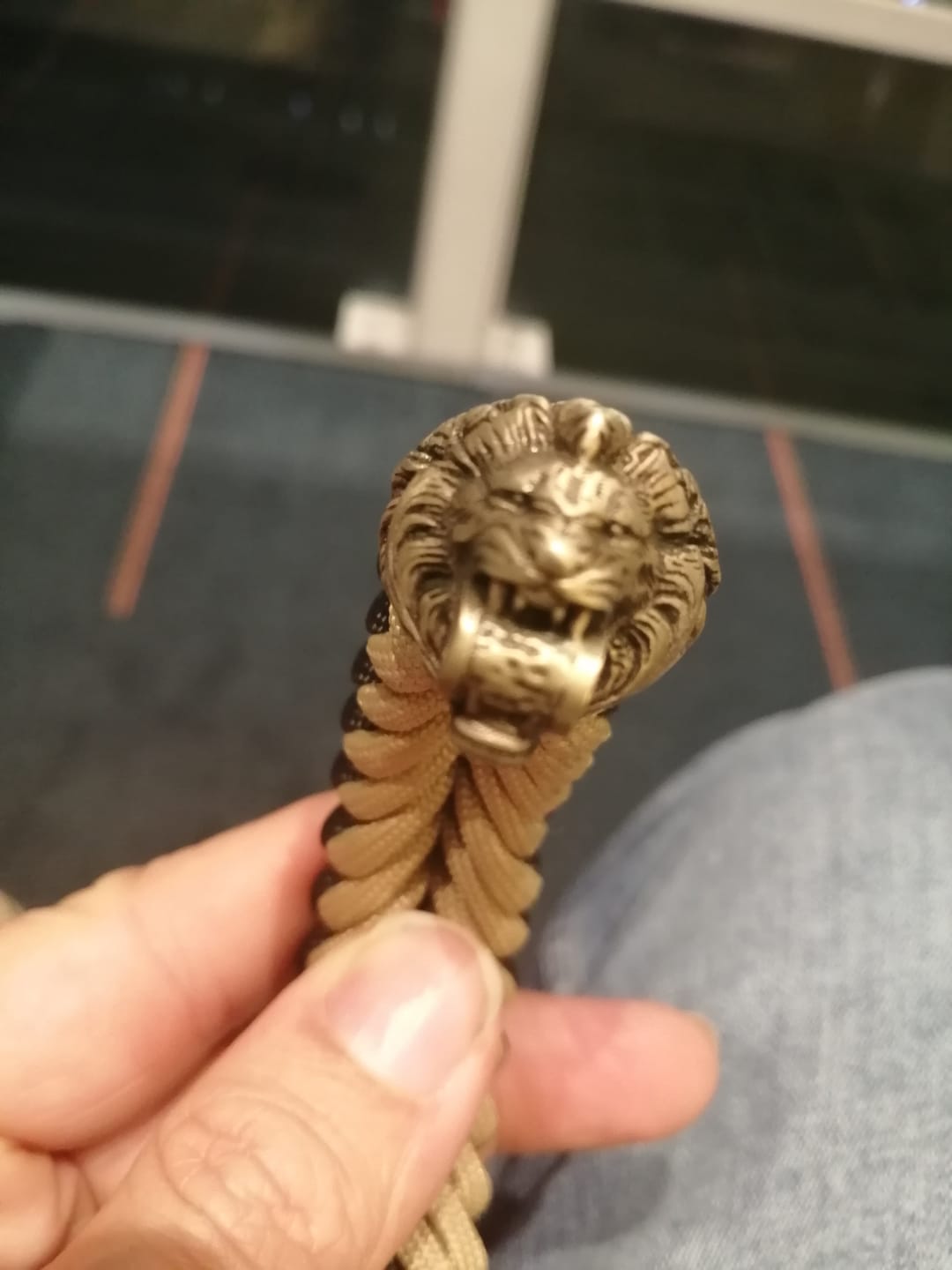 Customer photo review of Lion II  Paracord Bracelet