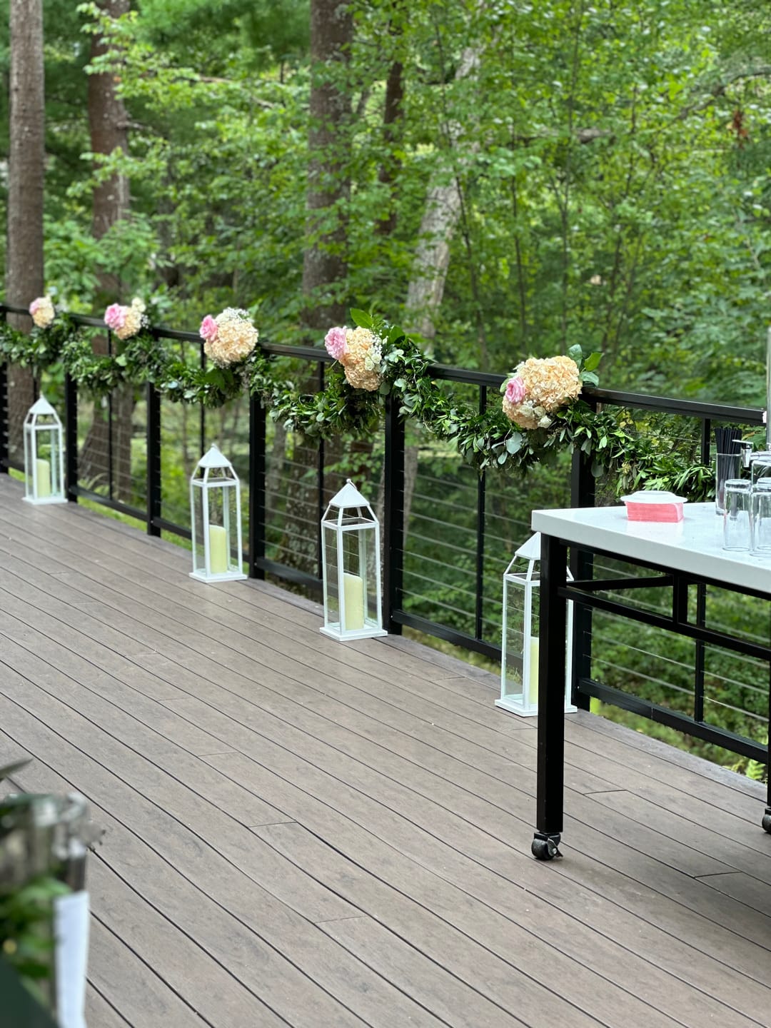 Customer photo review of 25' FRESH Nagi & Eucalyptus Garland
