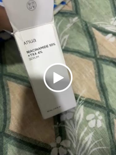 Customer video review of [Anua] Niacinamide 10% + TXA 4% Dark Spot Correcting Serum 30ml