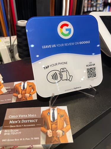 Customer photo review of Google Reviews - Plate