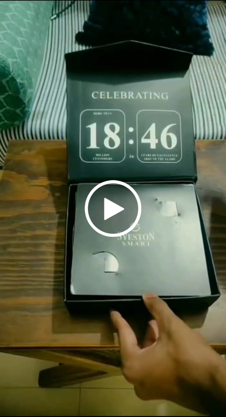 Customer video review of Prestige Chain Smartwatch + Silicon Strap