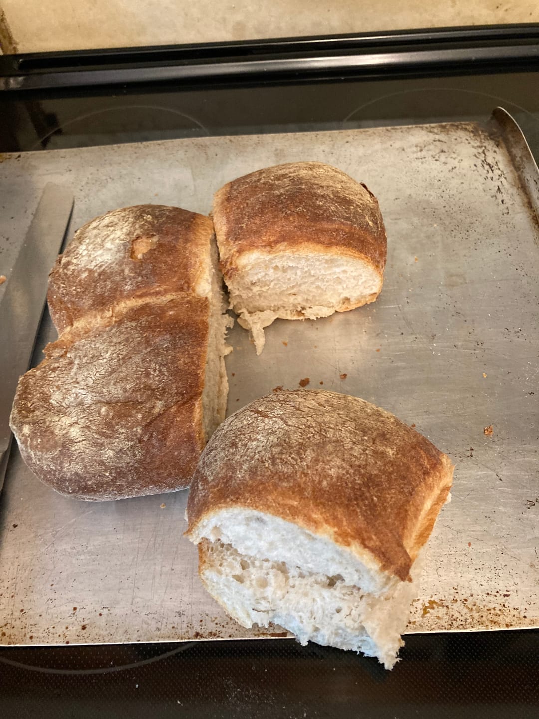 Customer photo review of Stone Oven Bürli Bread