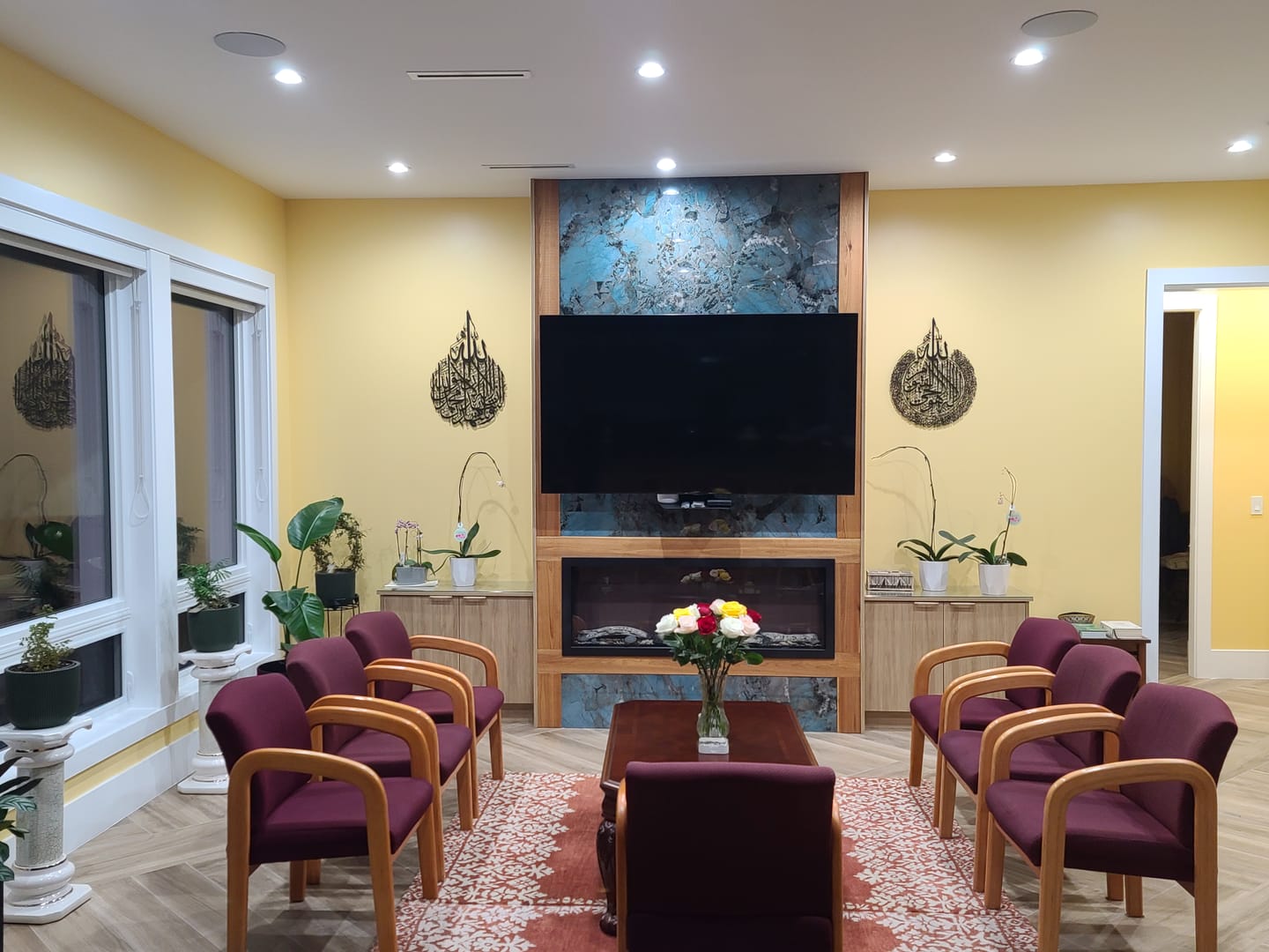Customer photo review of First Kalima Circular Metal Islamic Wall Art