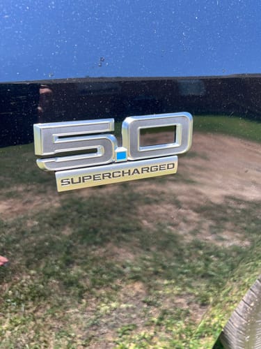 Customer photo review of 2024+ S650 Ford Mustang GT Exterior Carbon Fiber Emblem Overlays