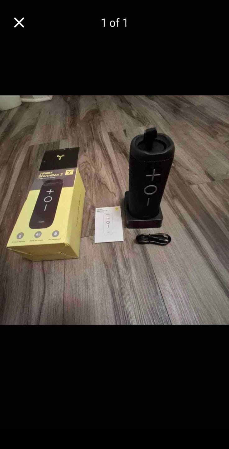 Customer photo review of TRIBIT StormBox 2 Portable Bluetooth Speaker
