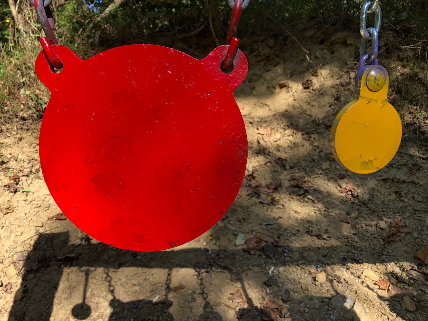 Customer photo review of AR500 Hanging Gongs