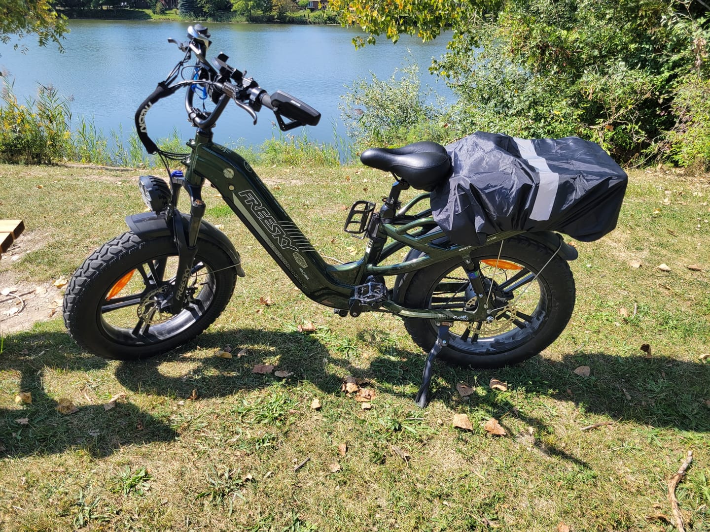 Customer photo review of Rear Basket