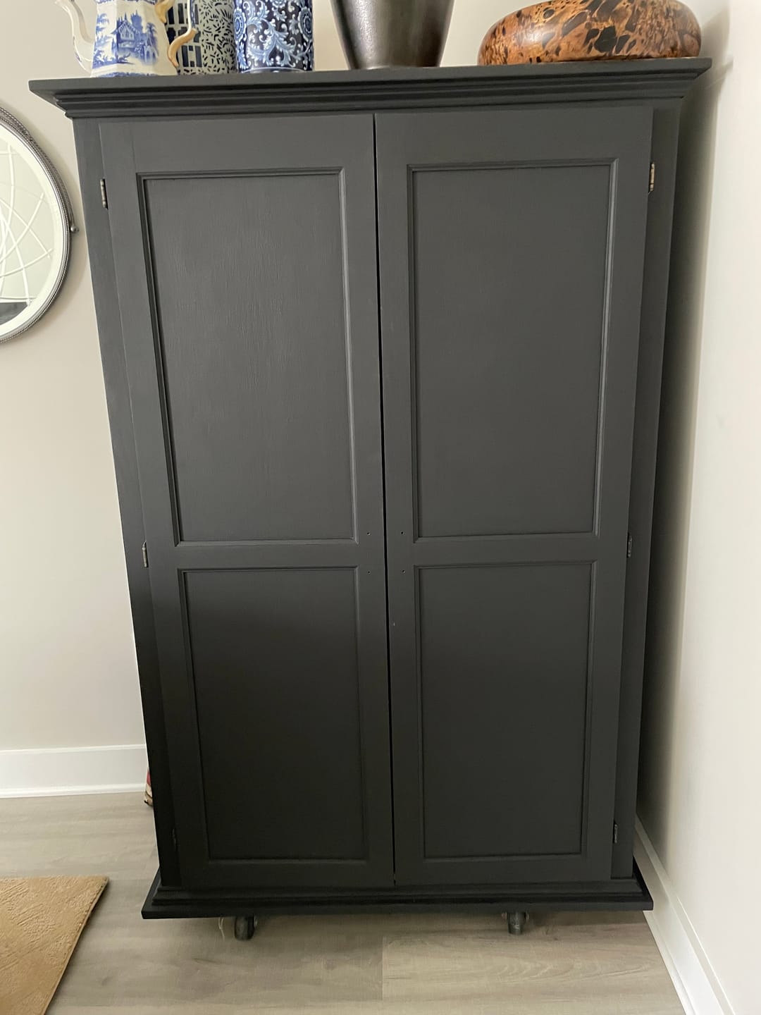 Customer photo review of Black - One Step Paint - 4oz Sample