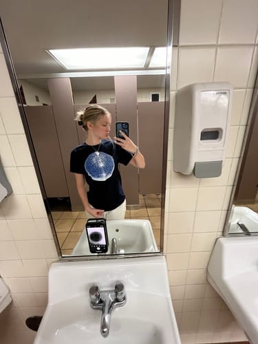 Customer photo review of 'Studio 54' classic tee