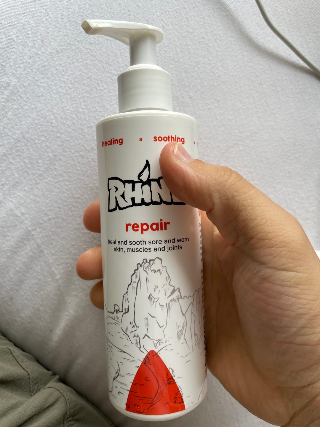 Customer photo review of Rhino Repair - Cream