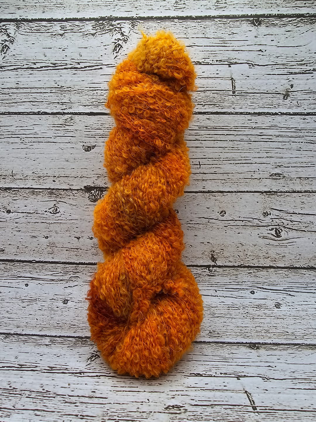Customer photo review of Alpaca Boucle Worsted