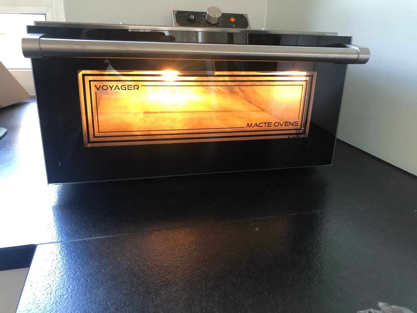 Customer photo review of Macte Ovens Voyager SMART | Forno elettrico per pizza e pane