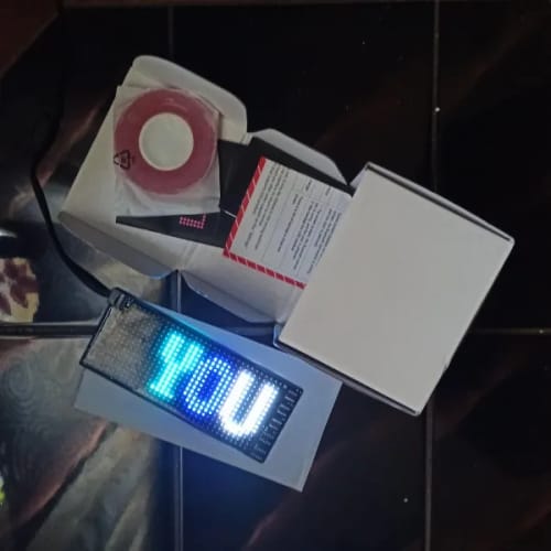 Customer photo review of Flexible LED Sticker Panel with Remote & App