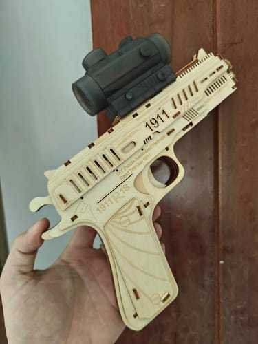 Customer photo review of M1911 3D Wooden Puzzle