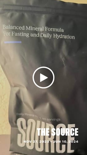 Customer video review of Fasting Mineral Mix