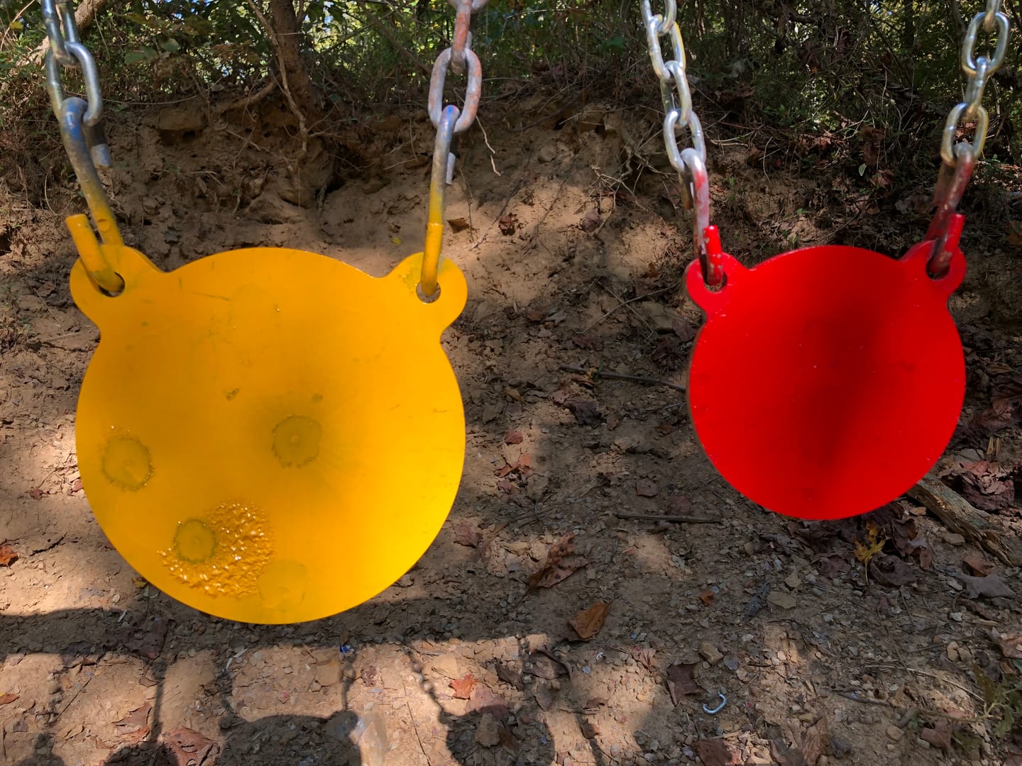 Customer photo review of AR500 Hanging Gongs