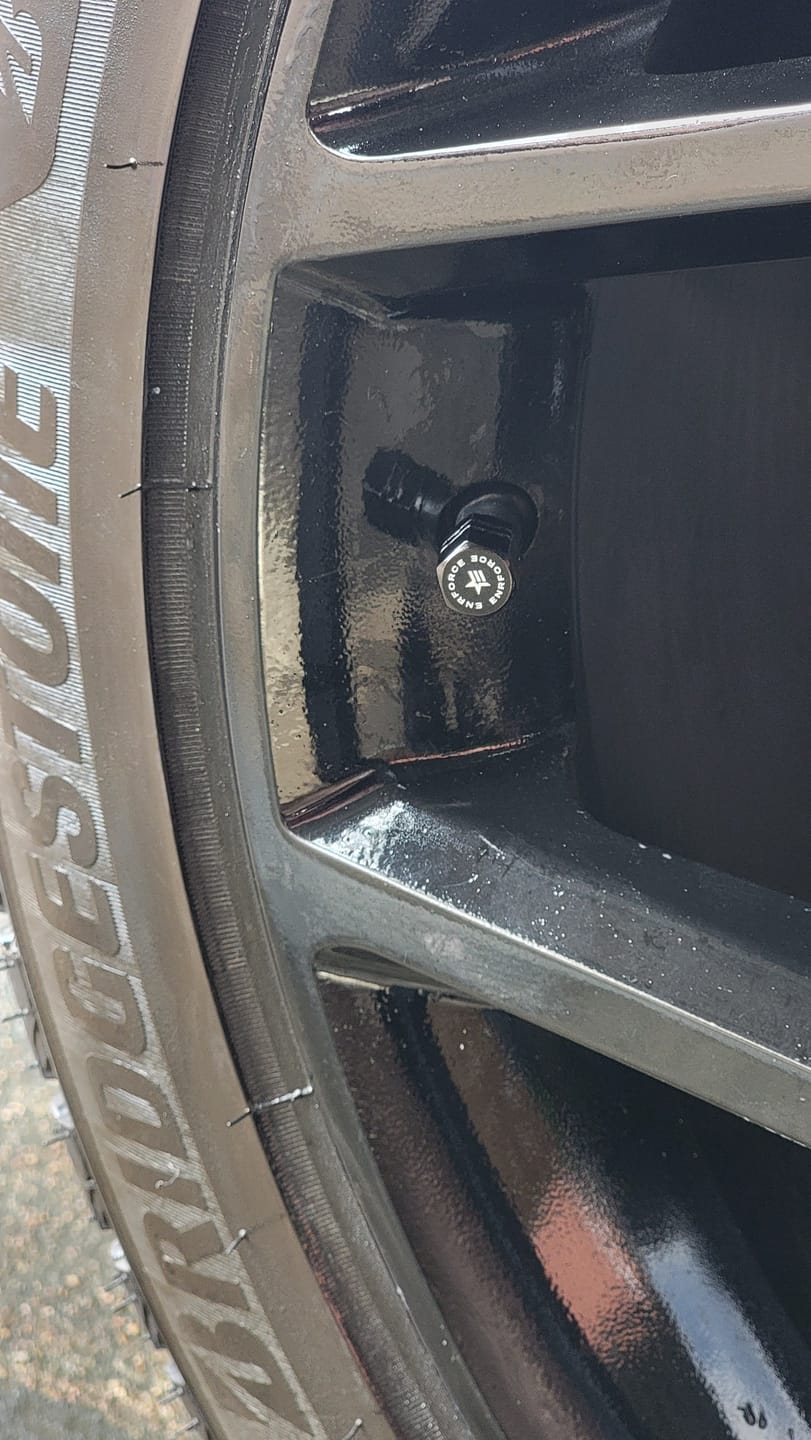 Customer photo review of Tire Valve Caps