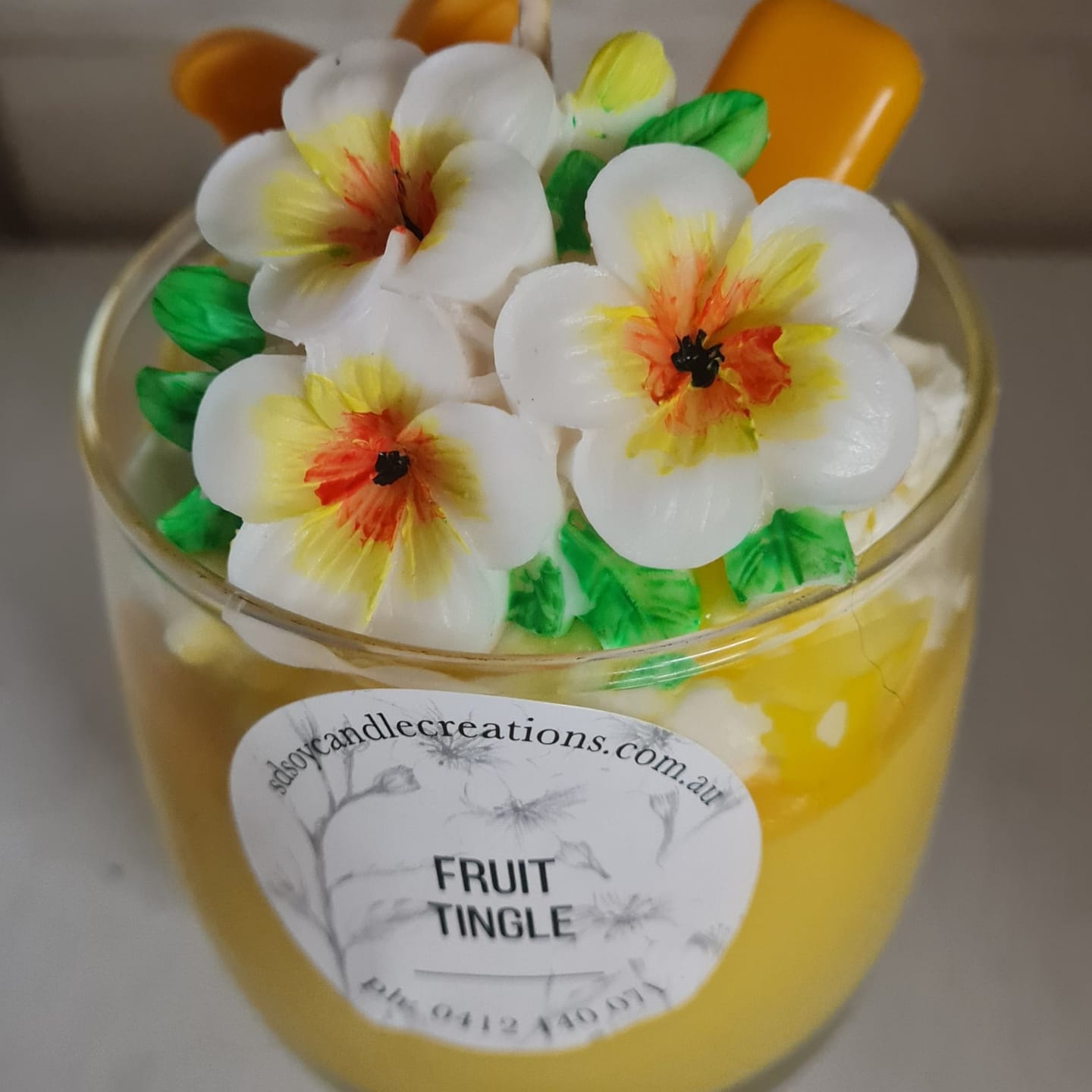 Customer photo review of Pillar Soy Blend Wax