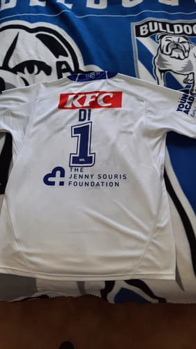 Customer photo review of 2024 Canterbury Bankstown Bulldogs Home Jersey (Pre-Sale: Estimated Store Arrival 7th September)