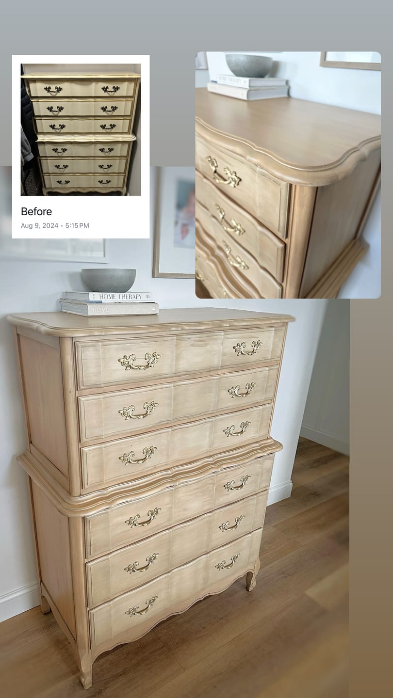 Customer photo review of FURNITURE STRIPPER KIT