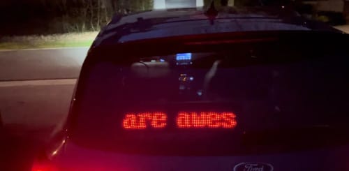 Customer photo review of Flexible LED Sticker Panel with Remote & App