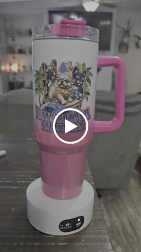 Customer video review of Custom UV 3D DTF Transfers By Size