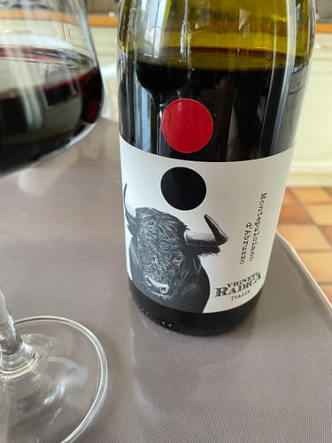 Customer photo review of Montepulciano d'Abruzzo DOC