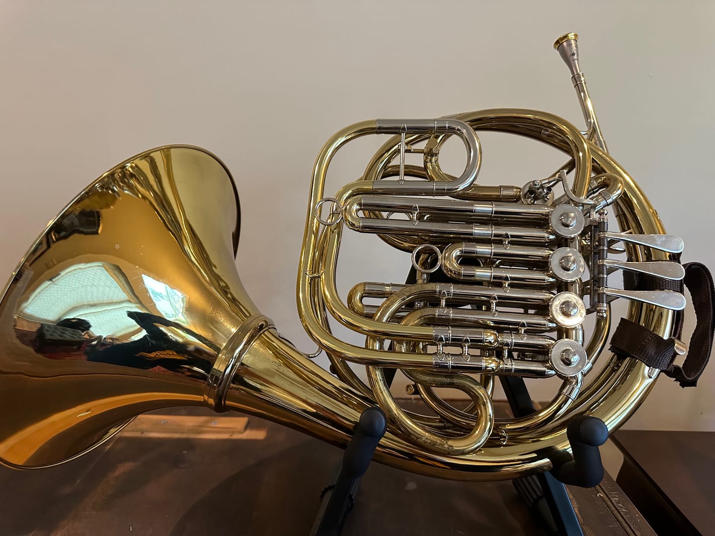 Customer photo review of The "Fhrap" French Horn Holding Strap
