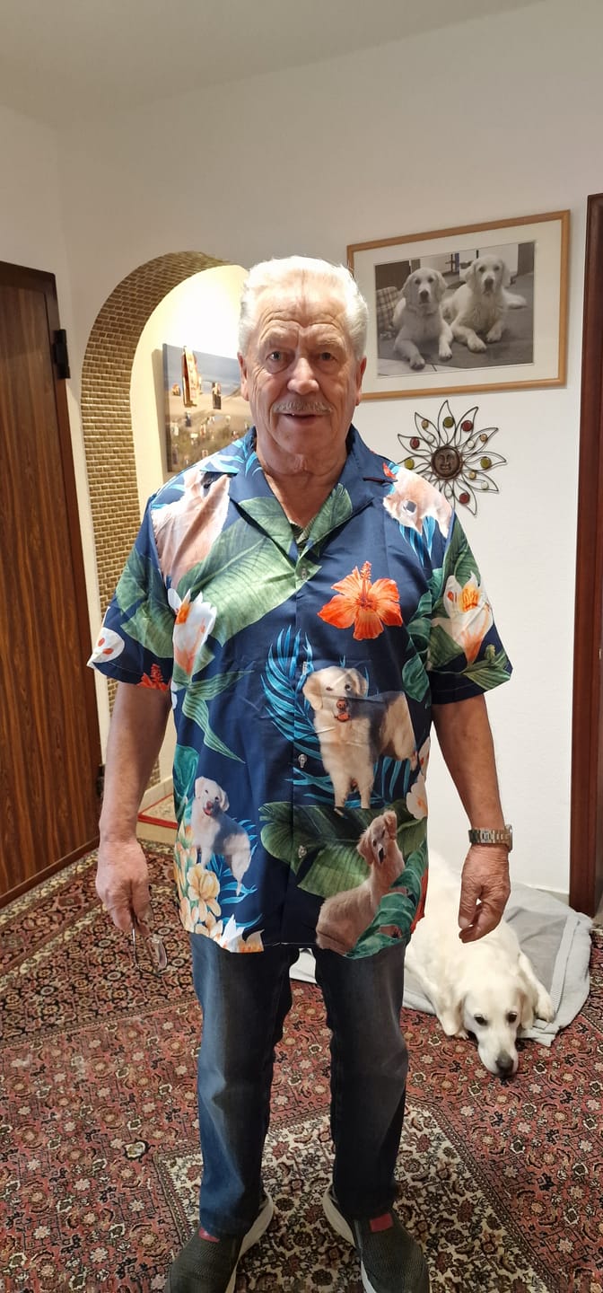 Customer photo review of Dein Foto - Individuelles Hawaiihemd