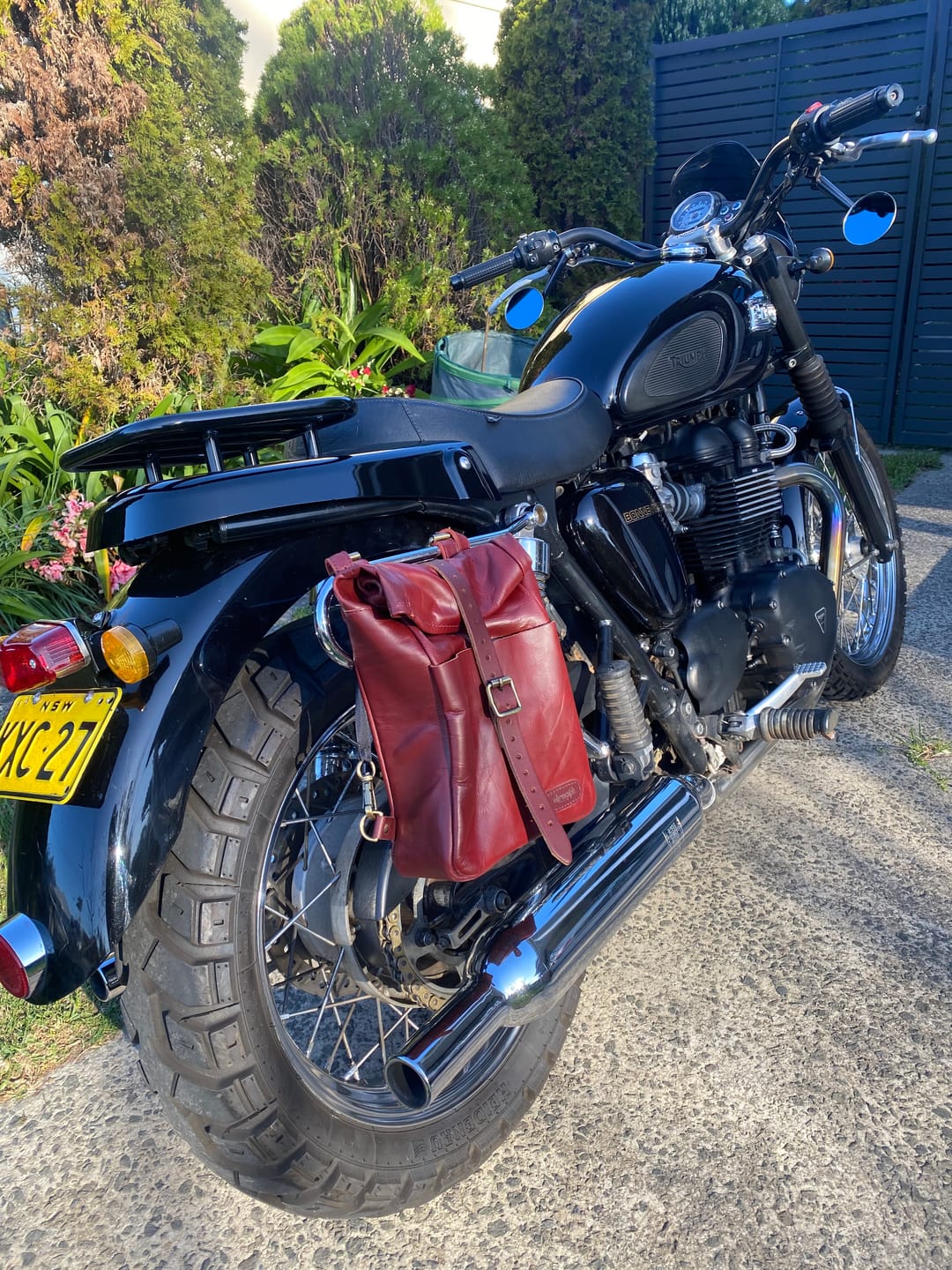 Customer photo review of mini pannier