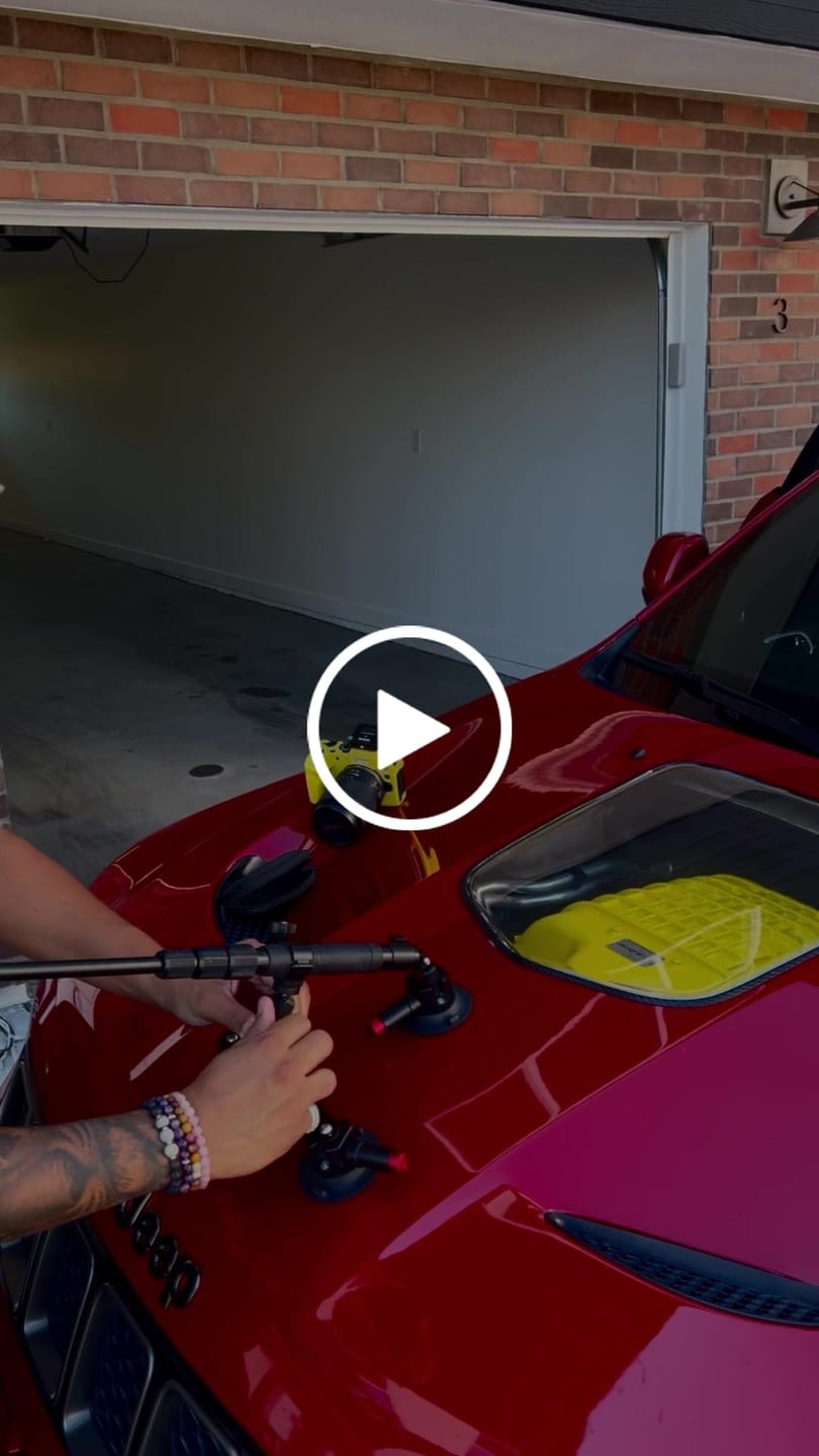 Customer video review of Corvette C6 Clear Heat Extractor Hood Insert | ZR1 Conversion Package