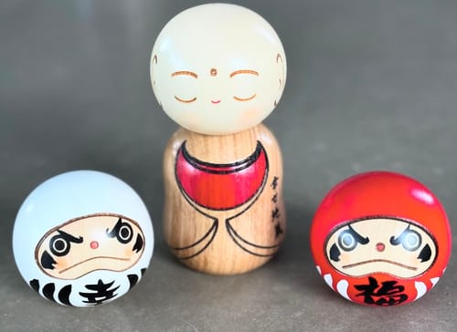 Customer photo review of Kokeshi Daruma Japonais